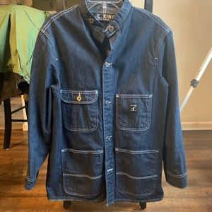 L.C. King denim chore coat